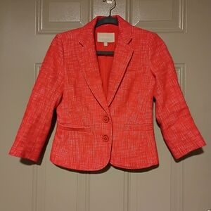 Banana Republic Vibrant Red Blazer Size 0/S